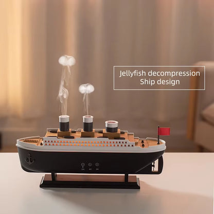 Titanic Ship Model 250ml Remote Control Humidifier